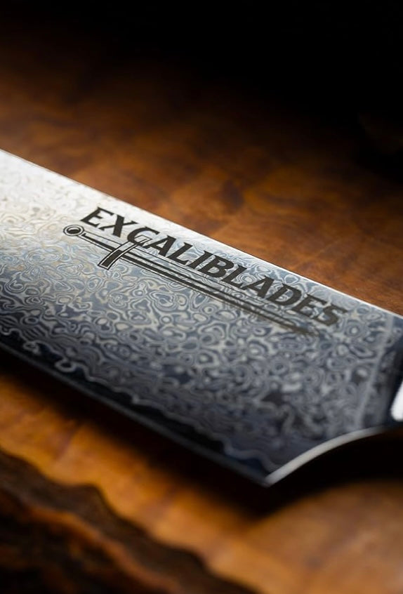 Excaliblades Chef Knife and Cleaver