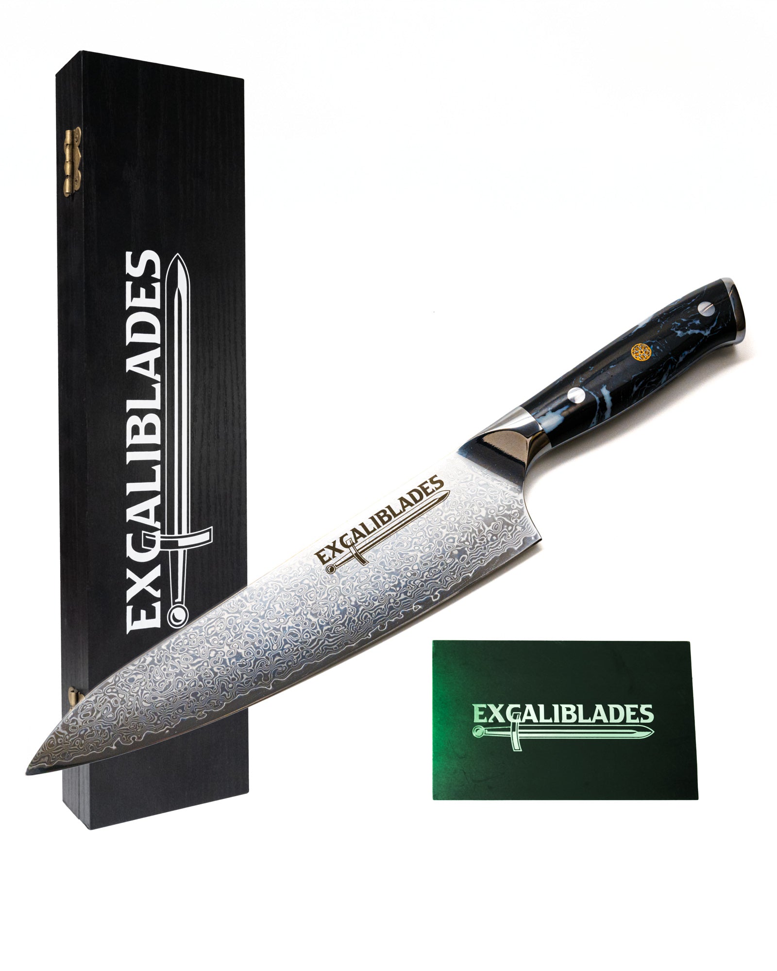 Excaliblades Nakiri and Chef Knife