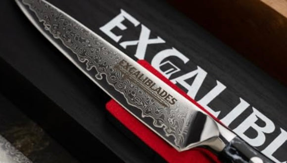 Excaliblades Utility Knife and Chef Knife